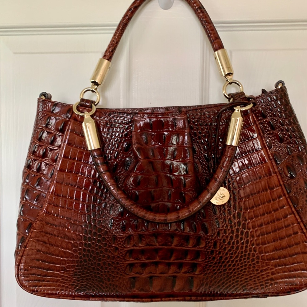 Brahmin Handbag Pecan Melbourne Ruby NEW With Tags